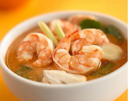 How to cook soup of shrimp and tofu