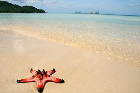 Truong beach in Phu Quoc island - Kien Giang province