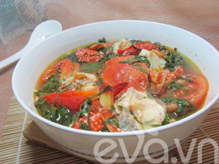 How to cook sour crab soup