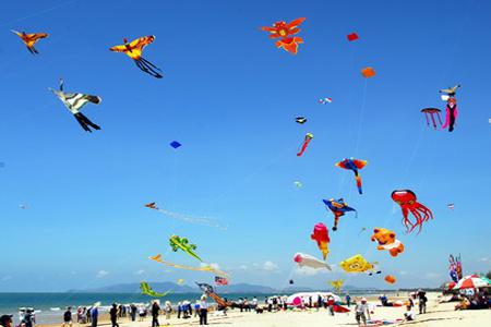 Kite flying competitions 9th Annual in Hoi An