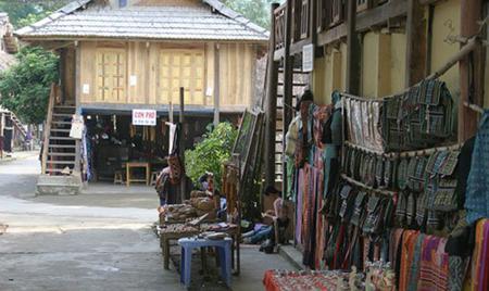 Mai Chau Village in Hoa Binh Province in early morning