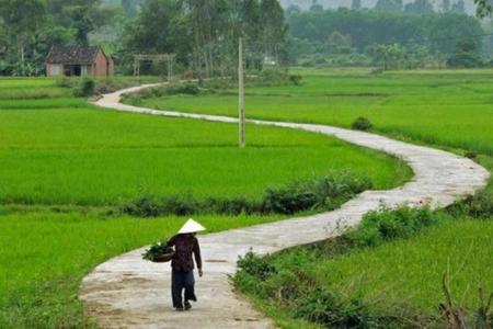 The peaceful of village