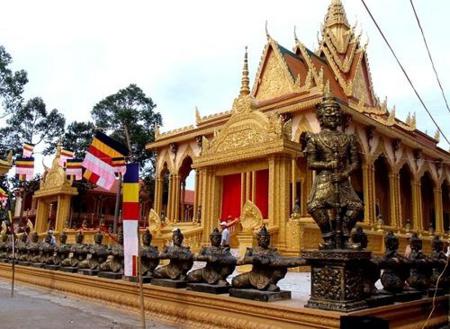 The Vam Ray Pagoda - Tra Vinh province