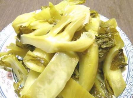 Pickled Mustard Greens