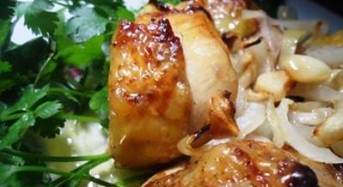 How To Cook Roasted Chicken With Greased Shallot