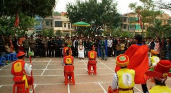 Human chess – The polk game in Vietnam’s cultural festivals